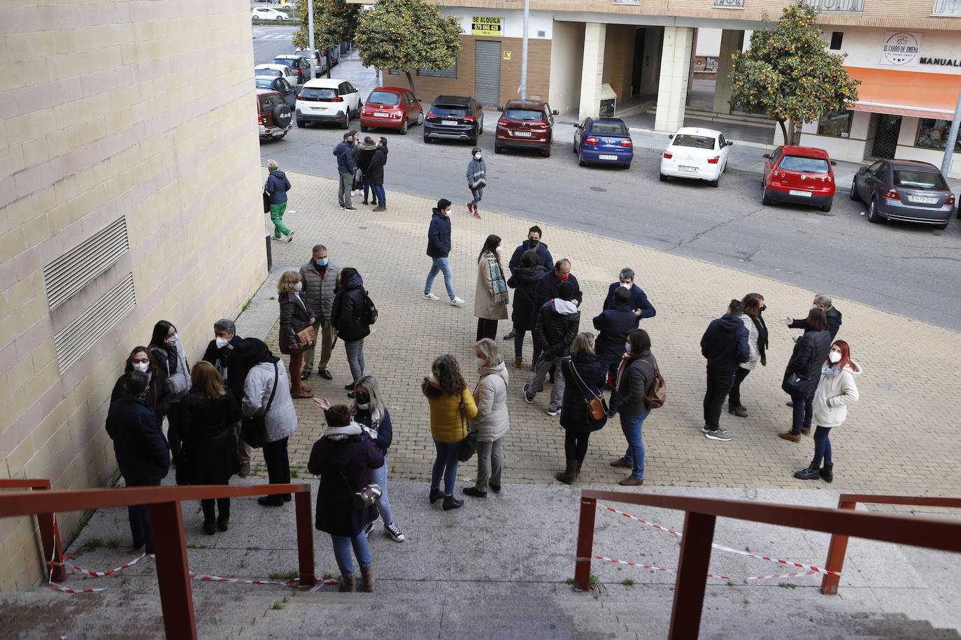 En imágenes, los test del Covid a los docentes en Córdoba