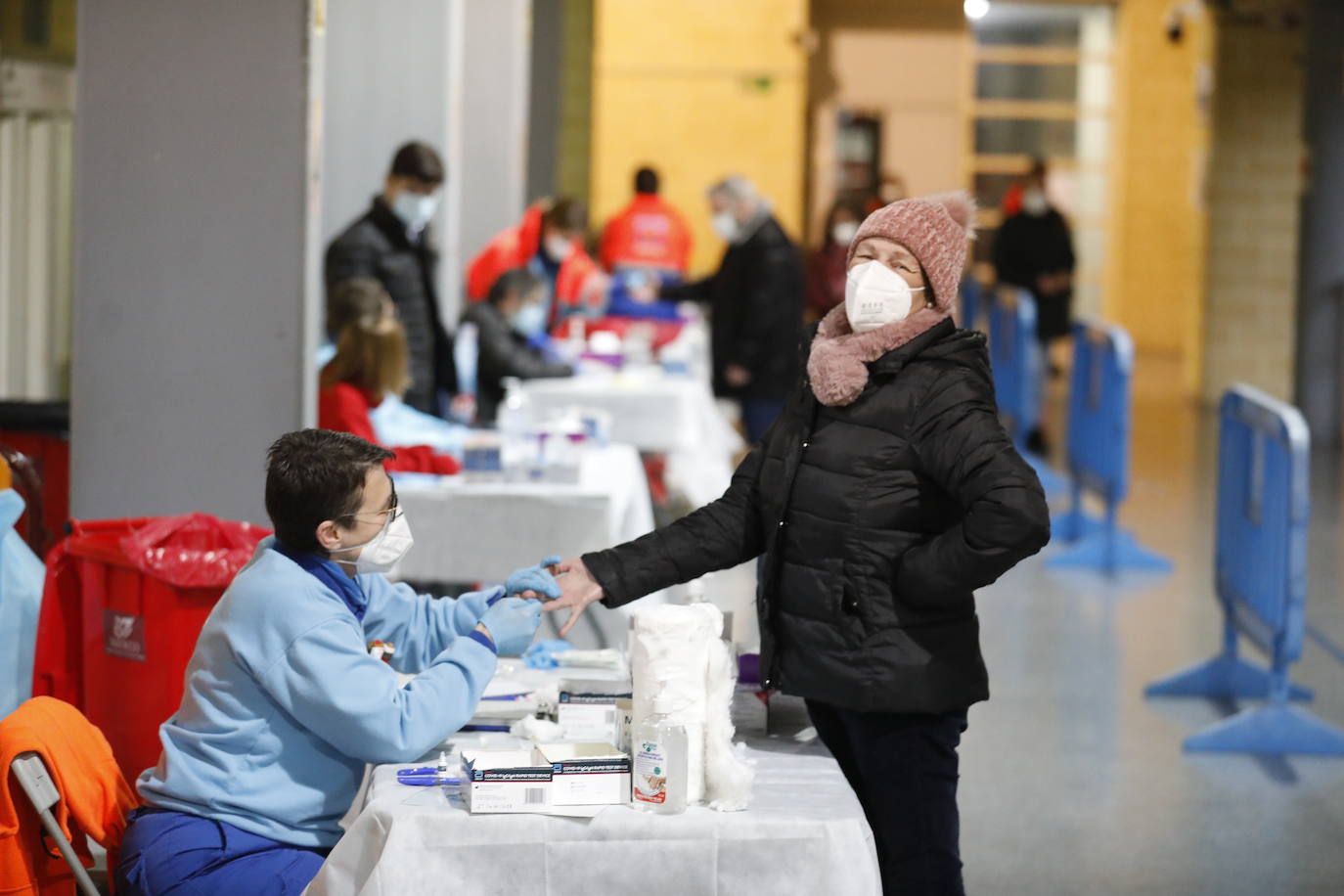 En imágenes, los test del Covid a los docentes en Córdoba