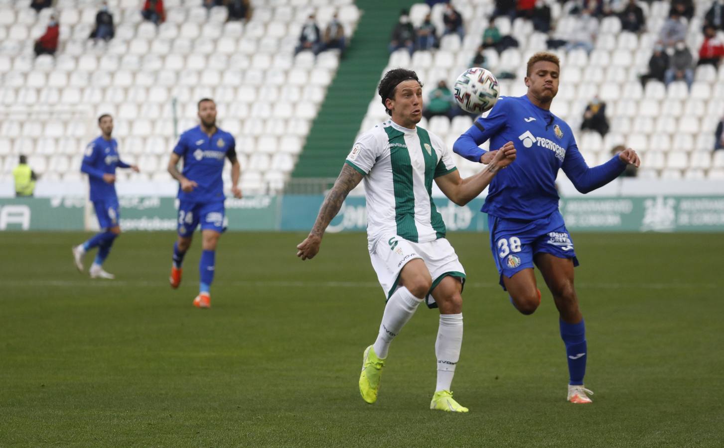 Las mejores jugadas y la celebración del Córdoba CF - Getafe CF, en imágenes