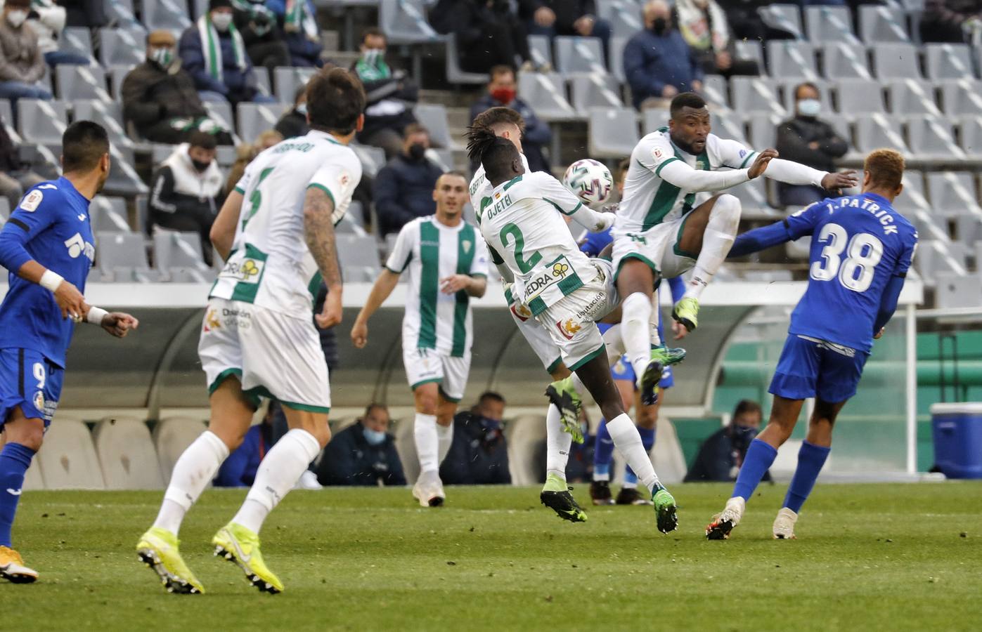 Las mejores jugadas y la celebración del Córdoba CF - Getafe CF, en imágenes