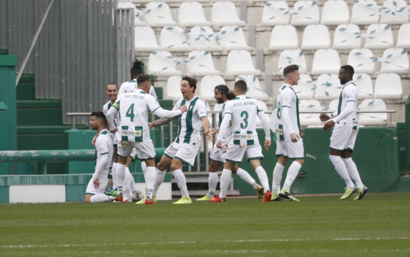 Las mejores jugadas y la celebración del Córdoba CF - Getafe CF, en imágenes