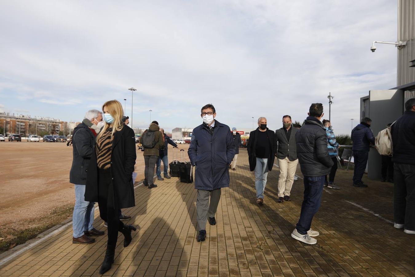 El ambientazo con 2.500 espectadores en la grada en el Córdoba CF - Getafe