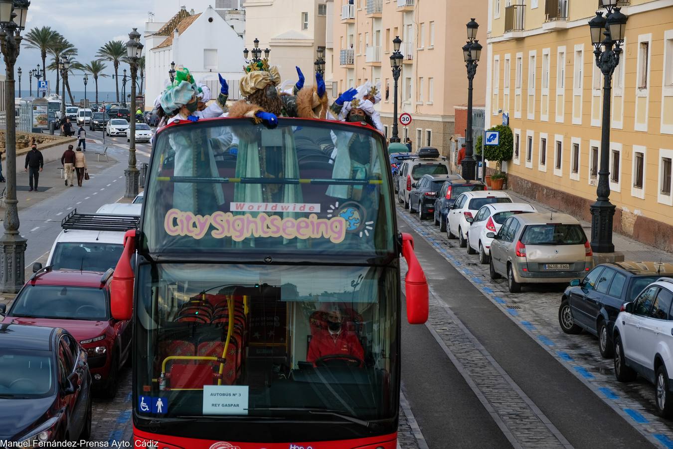 Fotos: La mágica mañana de los Reyes Magos en Cádiz