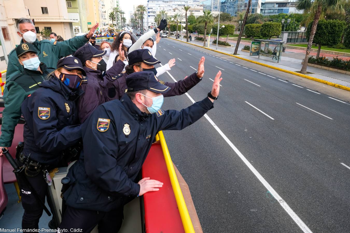 Fotos: La mágica mañana de los Reyes Magos en Cádiz