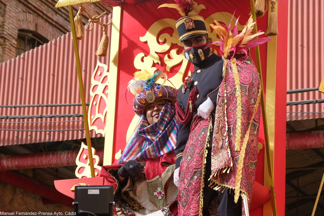 Fotos: La mágica mañana de los Reyes Magos en Cádiz