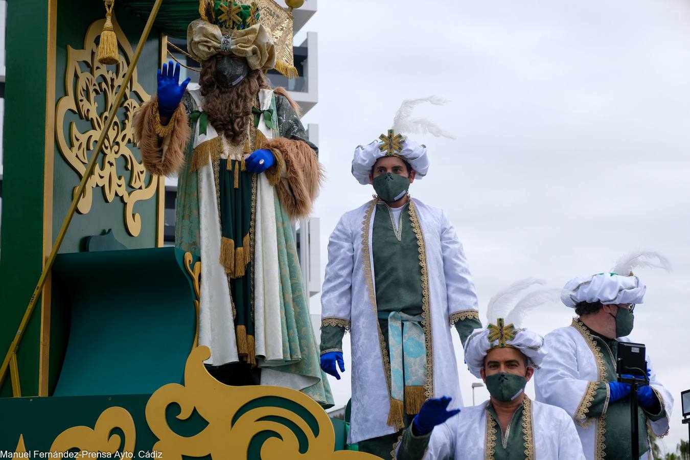 Fotos: La mágica mañana de los Reyes Magos en Cádiz