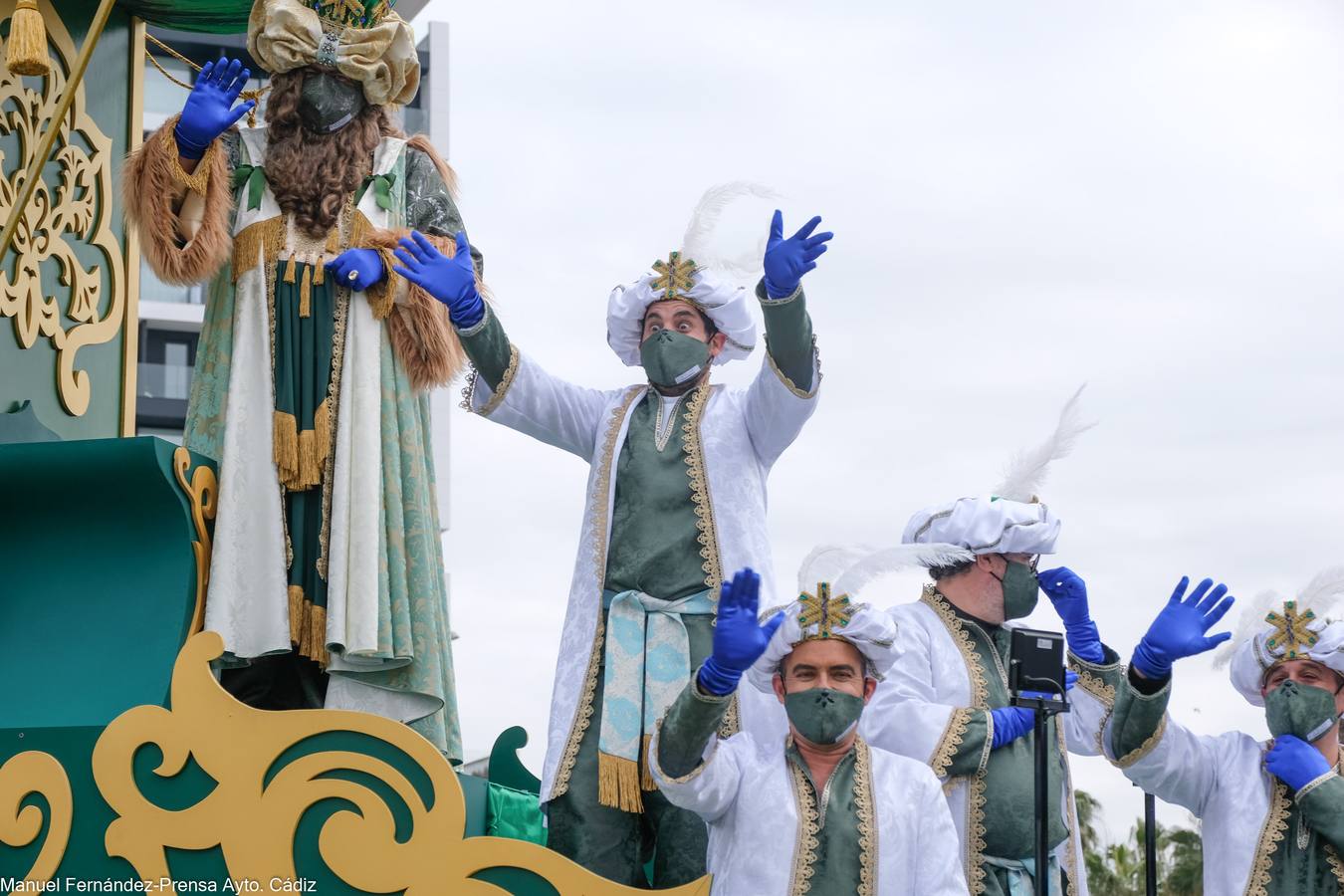 Fotos: La mágica mañana de los Reyes Magos en Cádiz