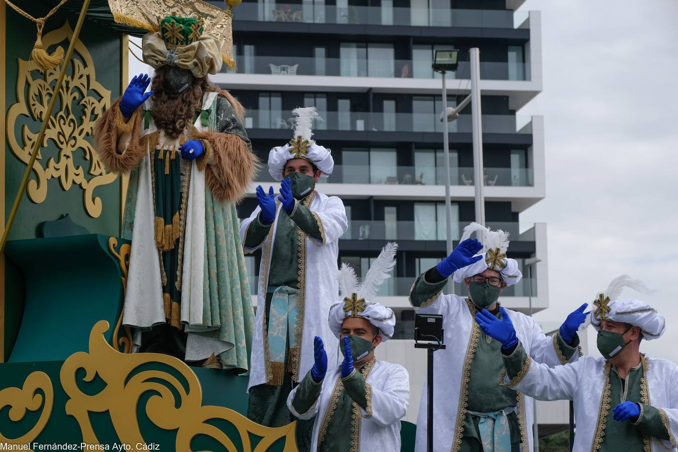 Fotos: La mágica mañana de los Reyes Magos en Cádiz