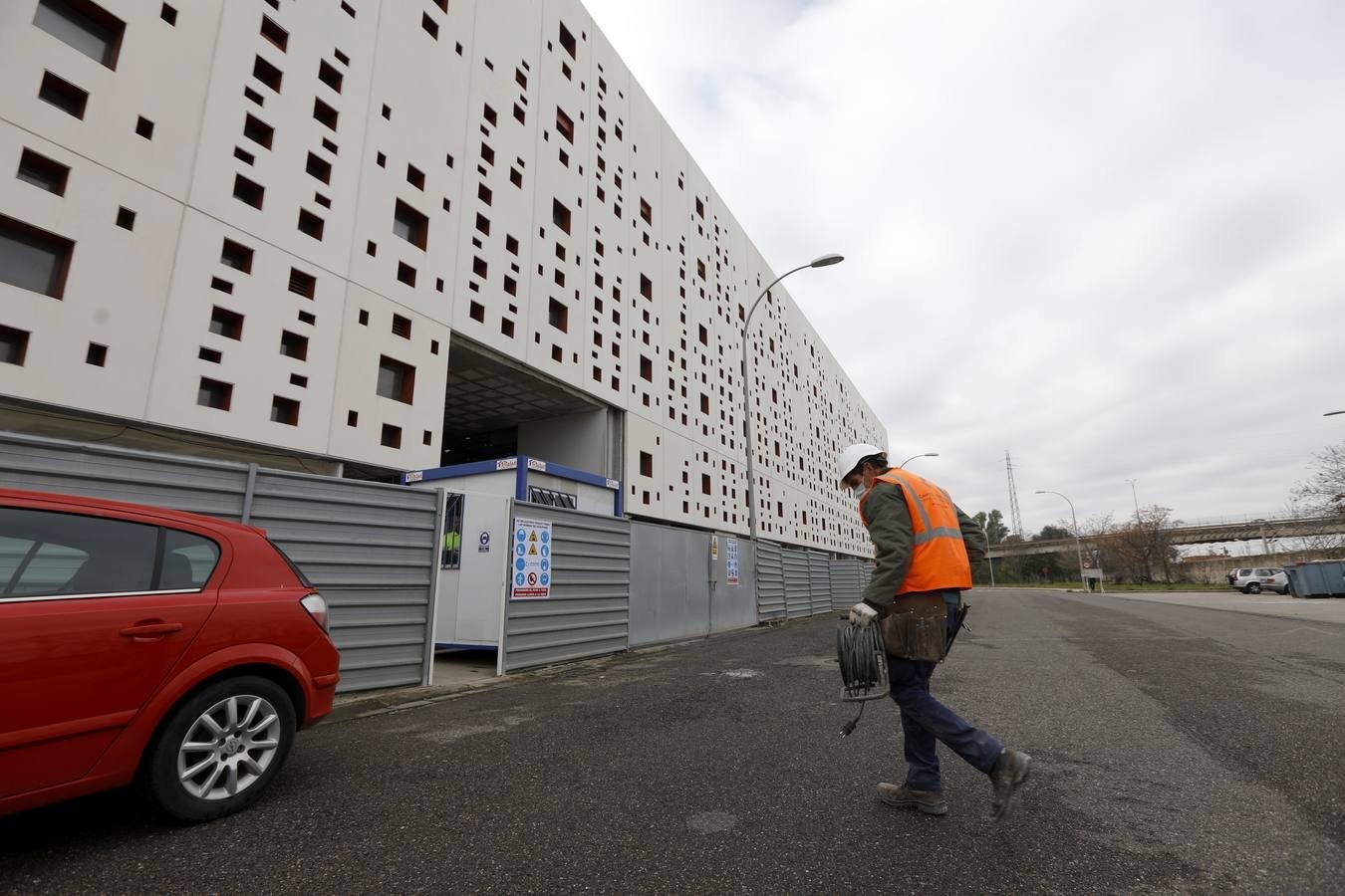 La evolución de las obras en el Centro de Ferias y Convenciones de Córdoba, en imágenes