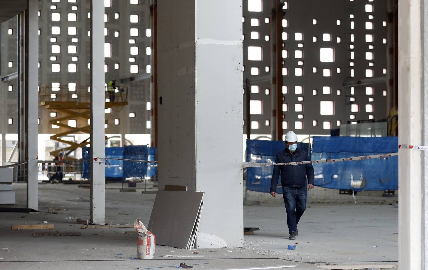 La evolución de las obras en el Centro de Ferias y Convenciones de Córdoba, en imágenes