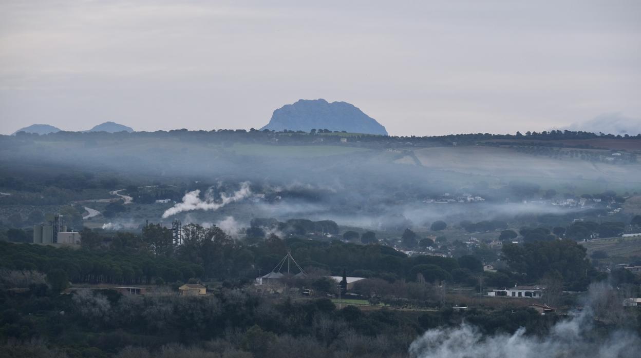 FOTOS: El frío vacía la Sierra de Cádiz en el Día de Reyes