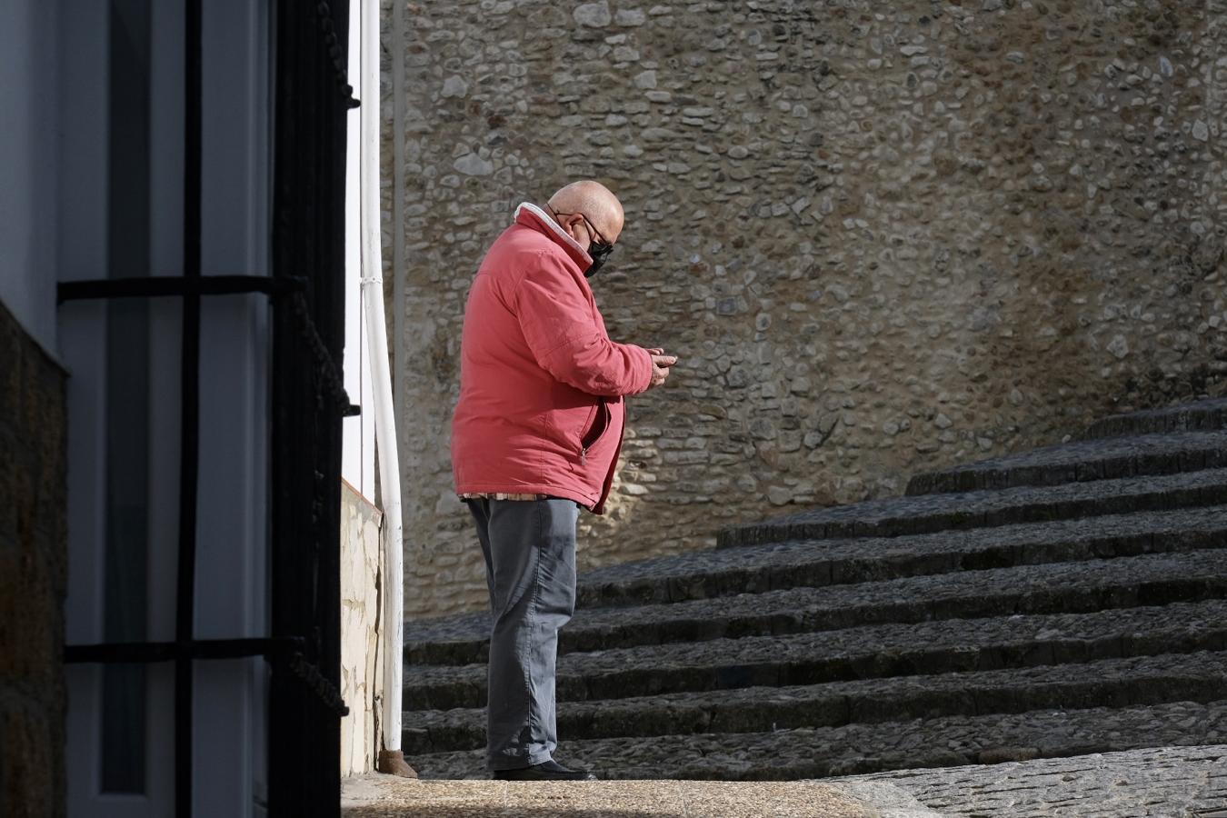 FOTOS: El frío vacía la Sierra de Cádiz en el Día de Reyes