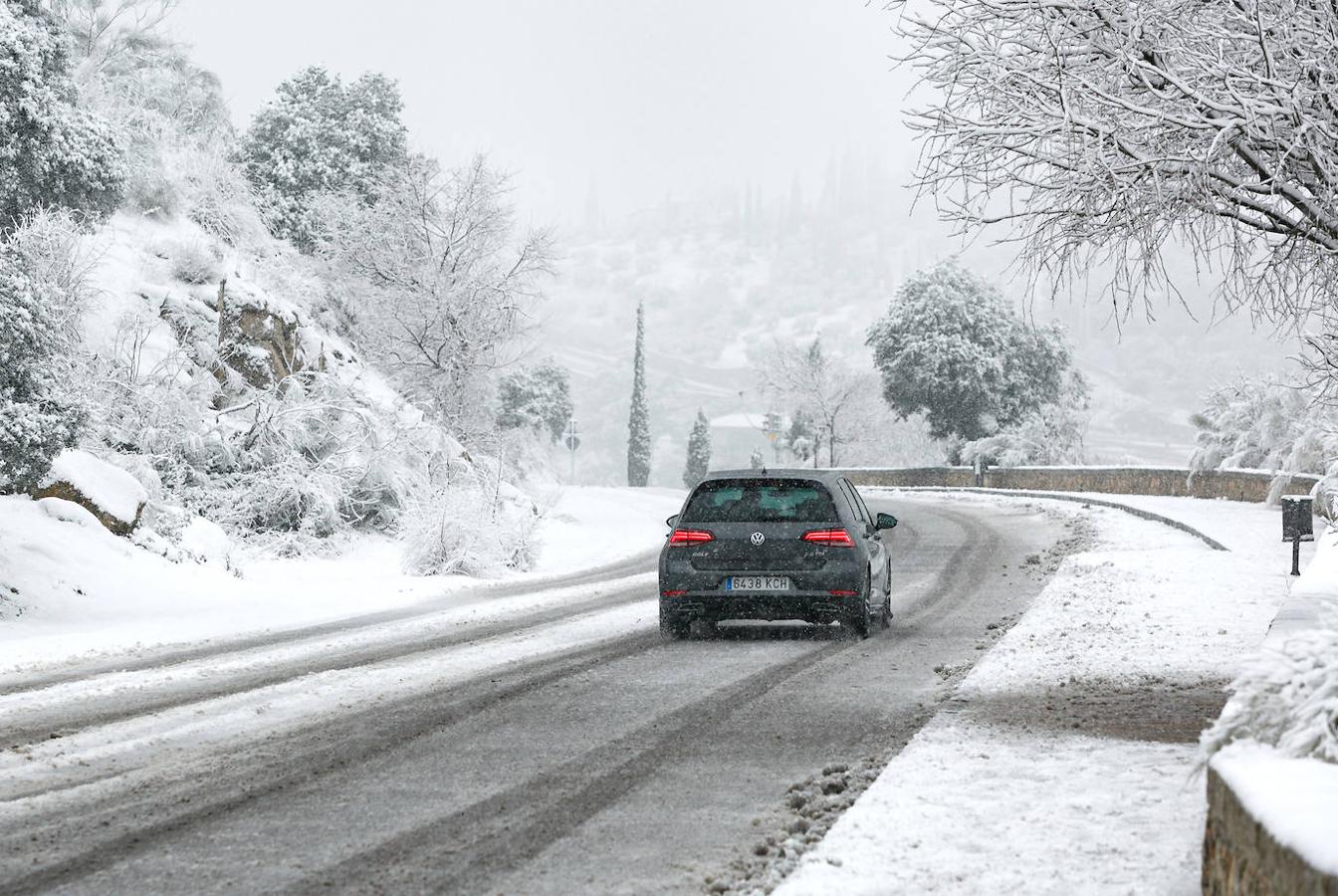 La nieve llega a Toledo