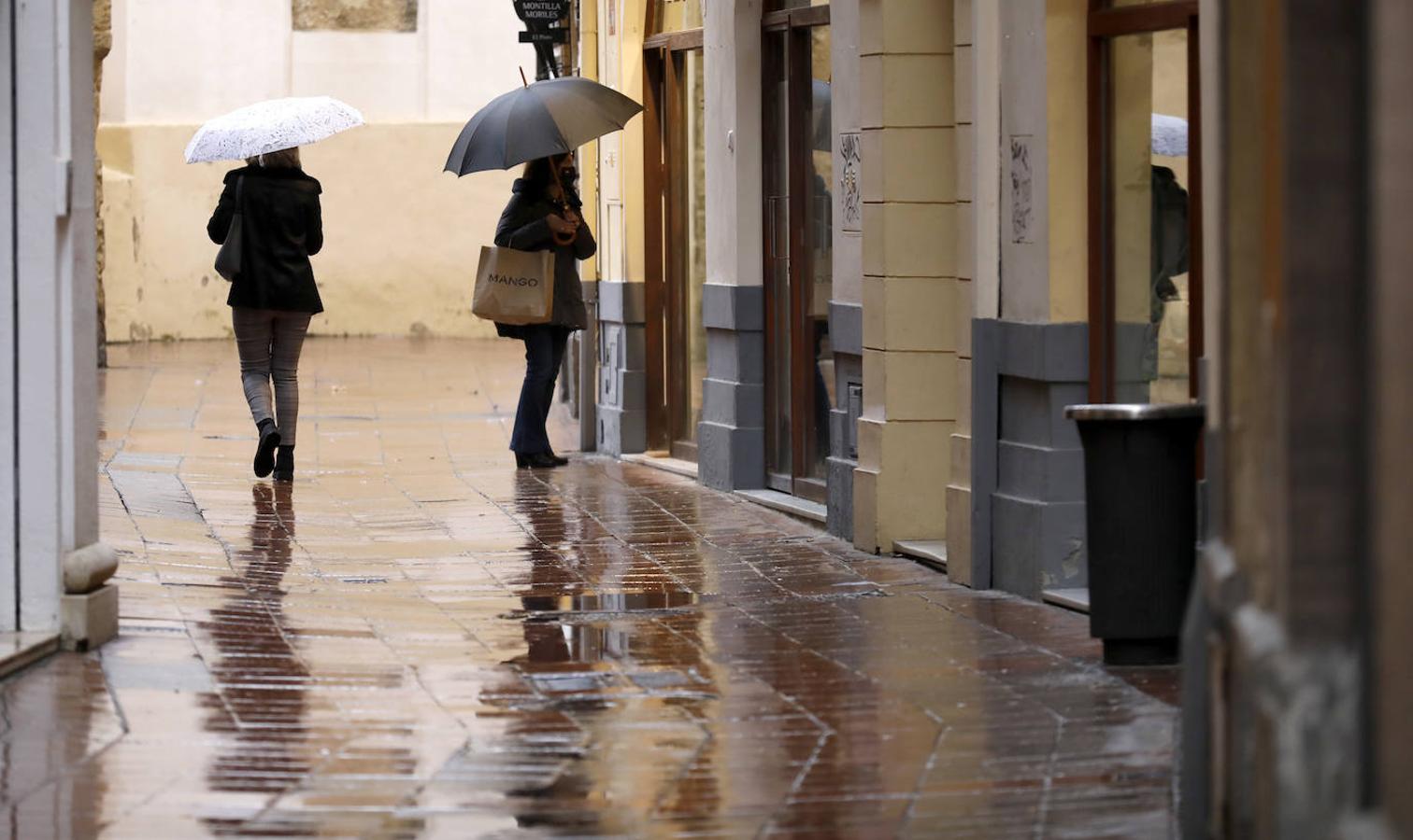 Borrasca Filomena | Mañanas de frío y lluvia invernal en Córdoba