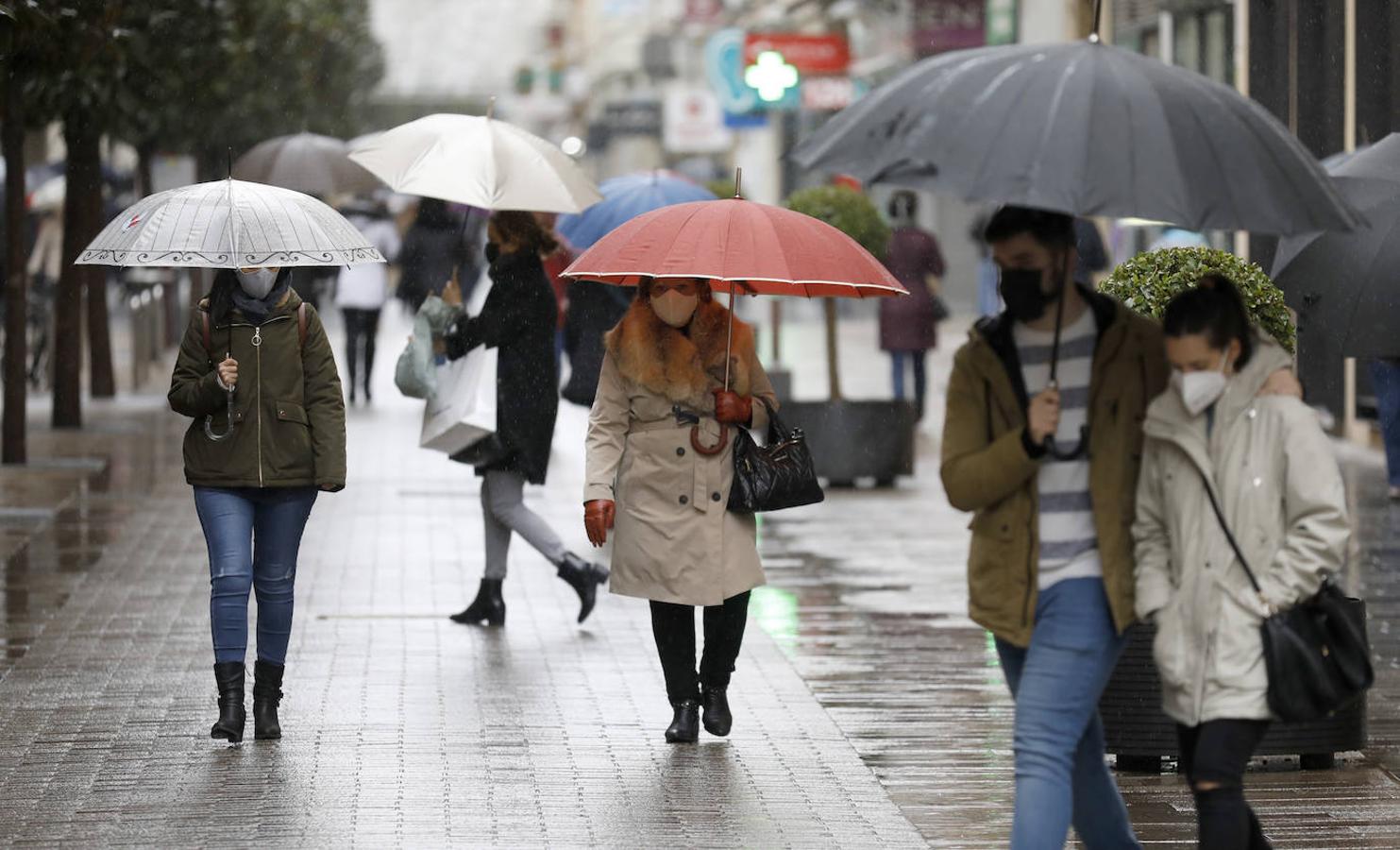 Borrasca Filomena | Mañanas de frío y lluvia invernal en Córdoba