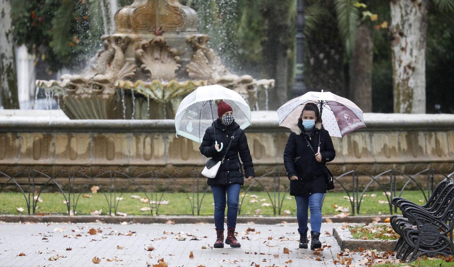 Borrasca Filomena | Mañanas de frío y lluvia invernal en Córdoba