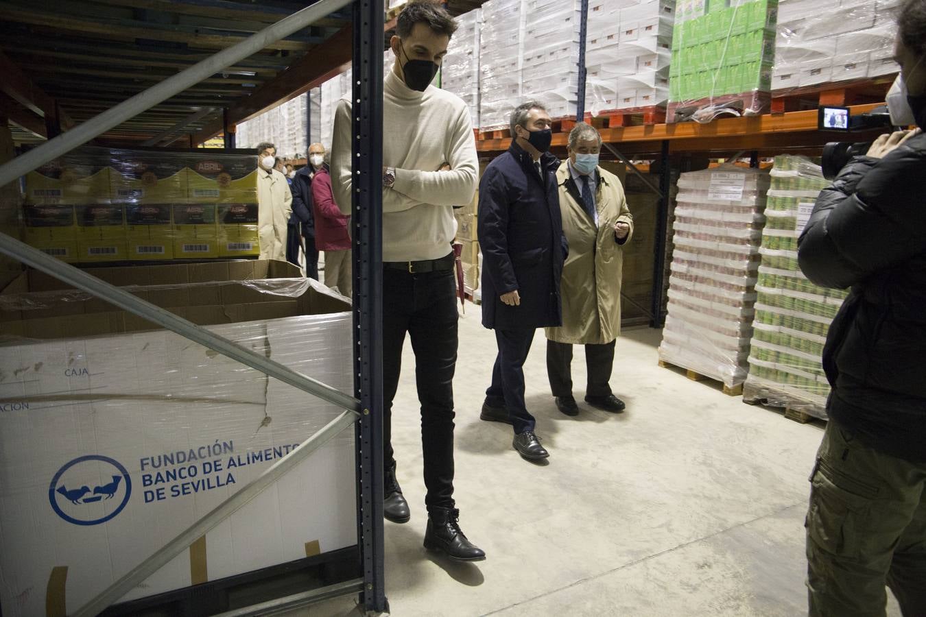 Mercasevilla cede al Banco de Alimentos naves para gestionar su labor tras recoger 1,5 millones de kilos