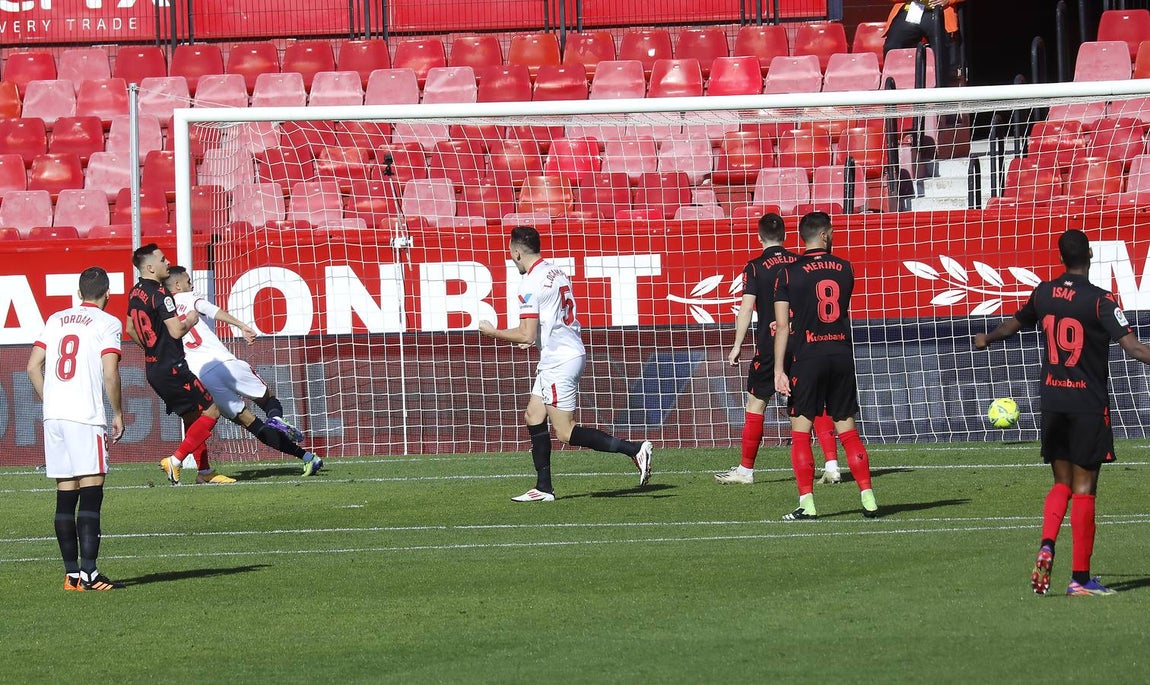Fotogalería: Las mejores imágenes del Sevilla - Real Sociedad