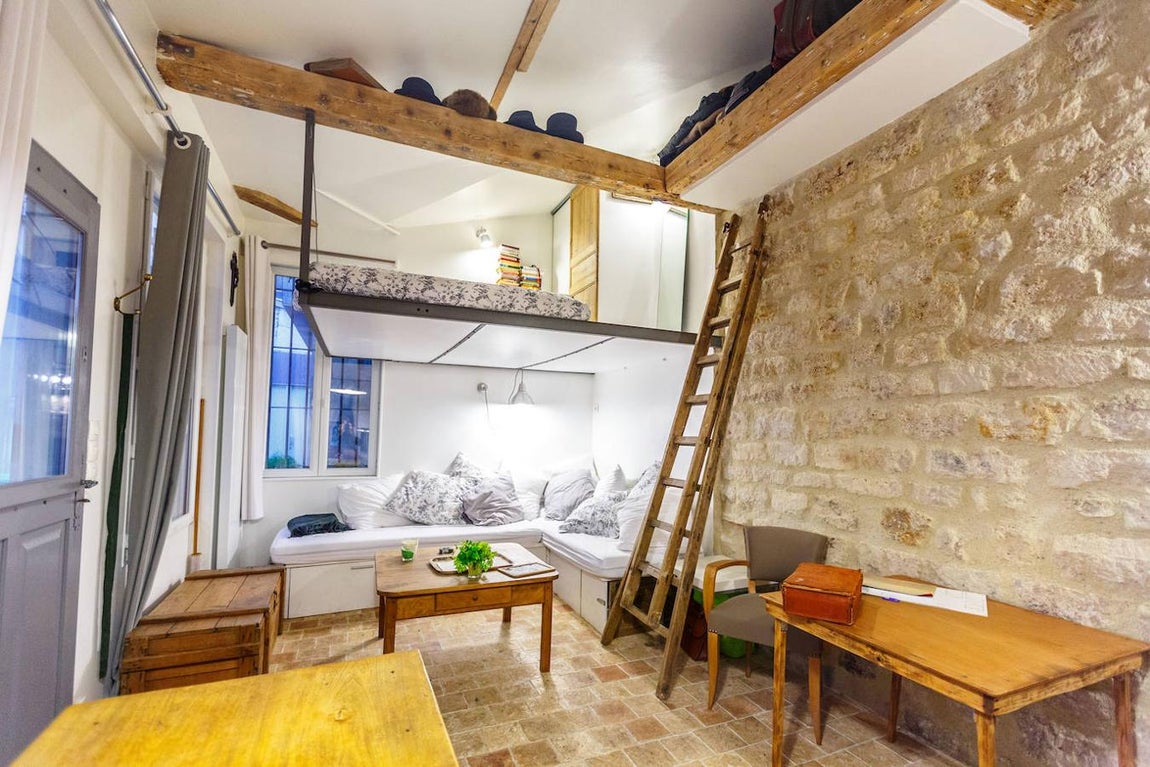 Acogedora casita en París (Francia). Casa con capacidad para cinco huéspedes