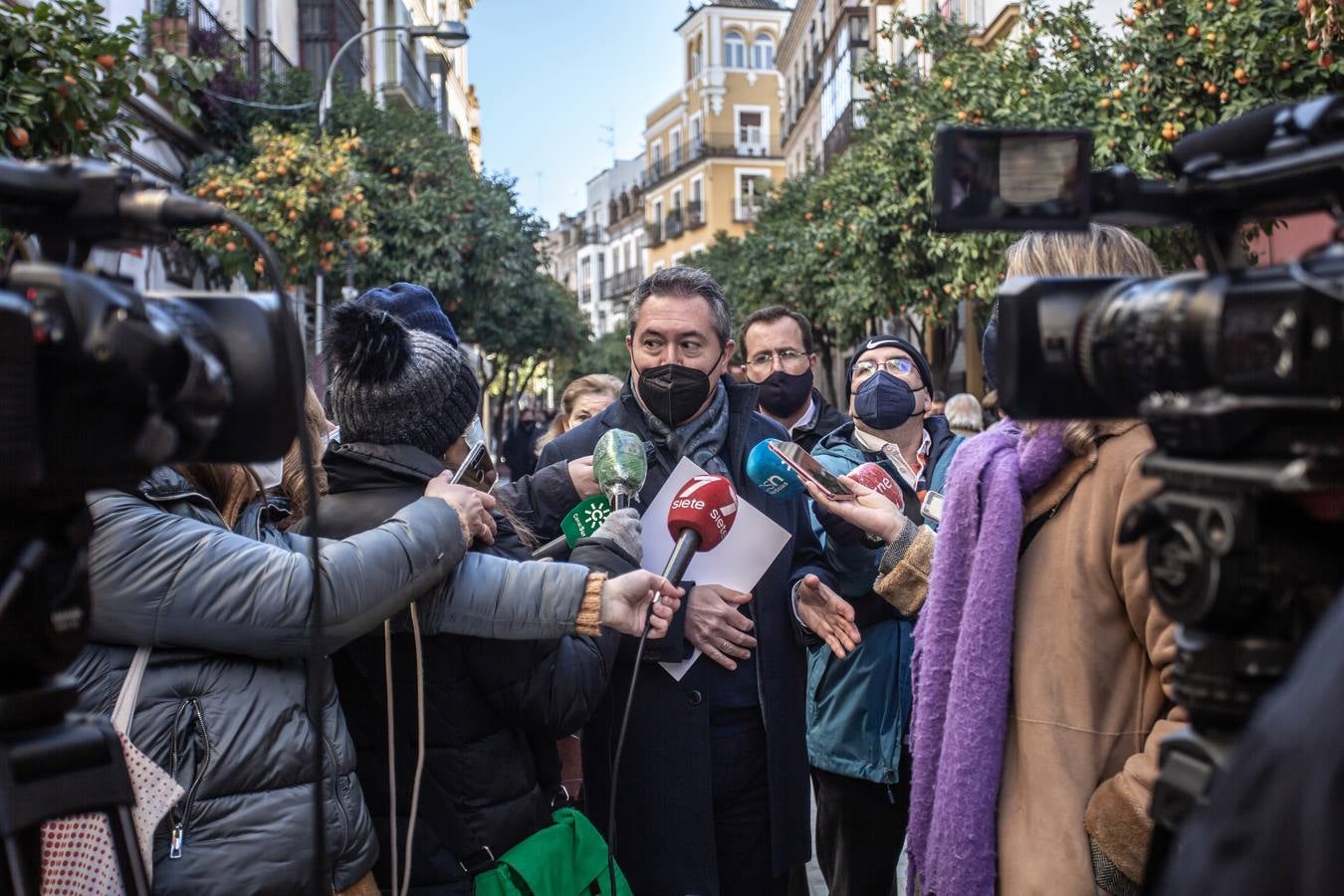 Estado actual de la calle Mateos Gago