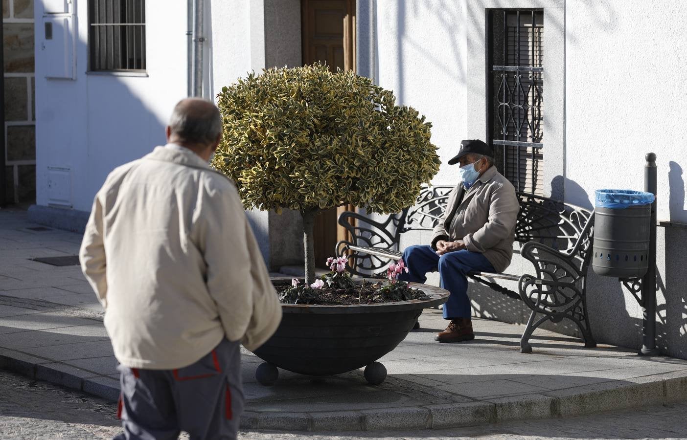 El confinamiento de Añora, en imágenes