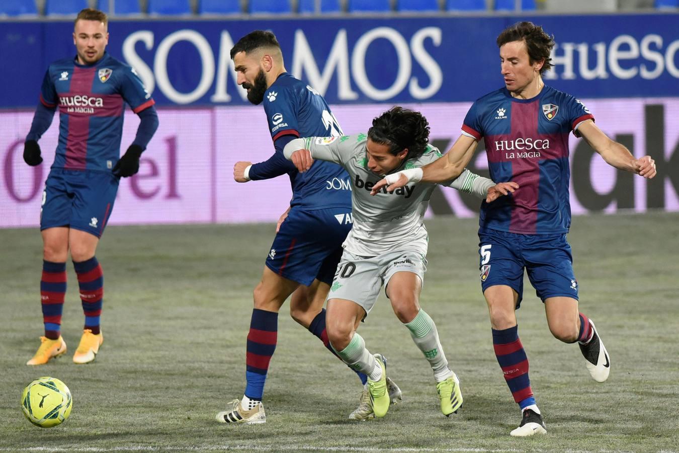 Las mejores imágenes del partido Huesca - Betis