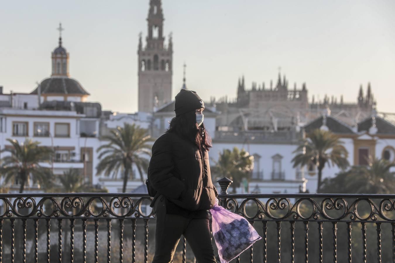 En imágenes: Sevilla, bajo cero