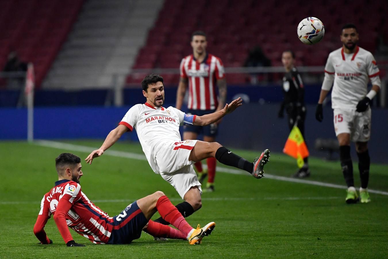 Las mejores imágenes del partido entre el Atlético de Madrid y el Sevilla