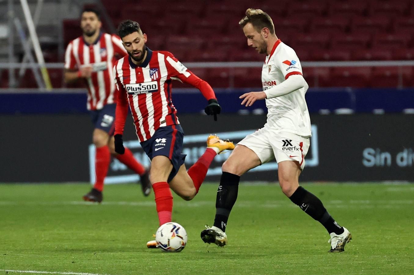 Las mejores imágenes del partido entre el Atlético de Madrid y el Sevilla