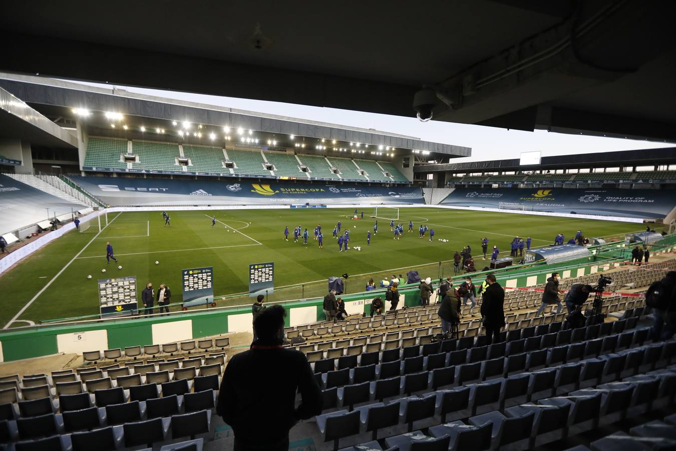 El entrenamiento del Barcelona en El Arcángel en Córdoba, en imágenes