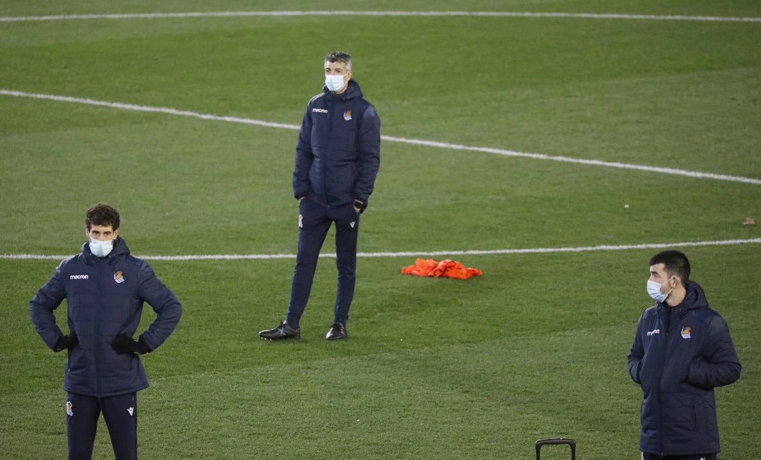 Las mejores imágenes del entreno de la Real Sociedad en Córdoba