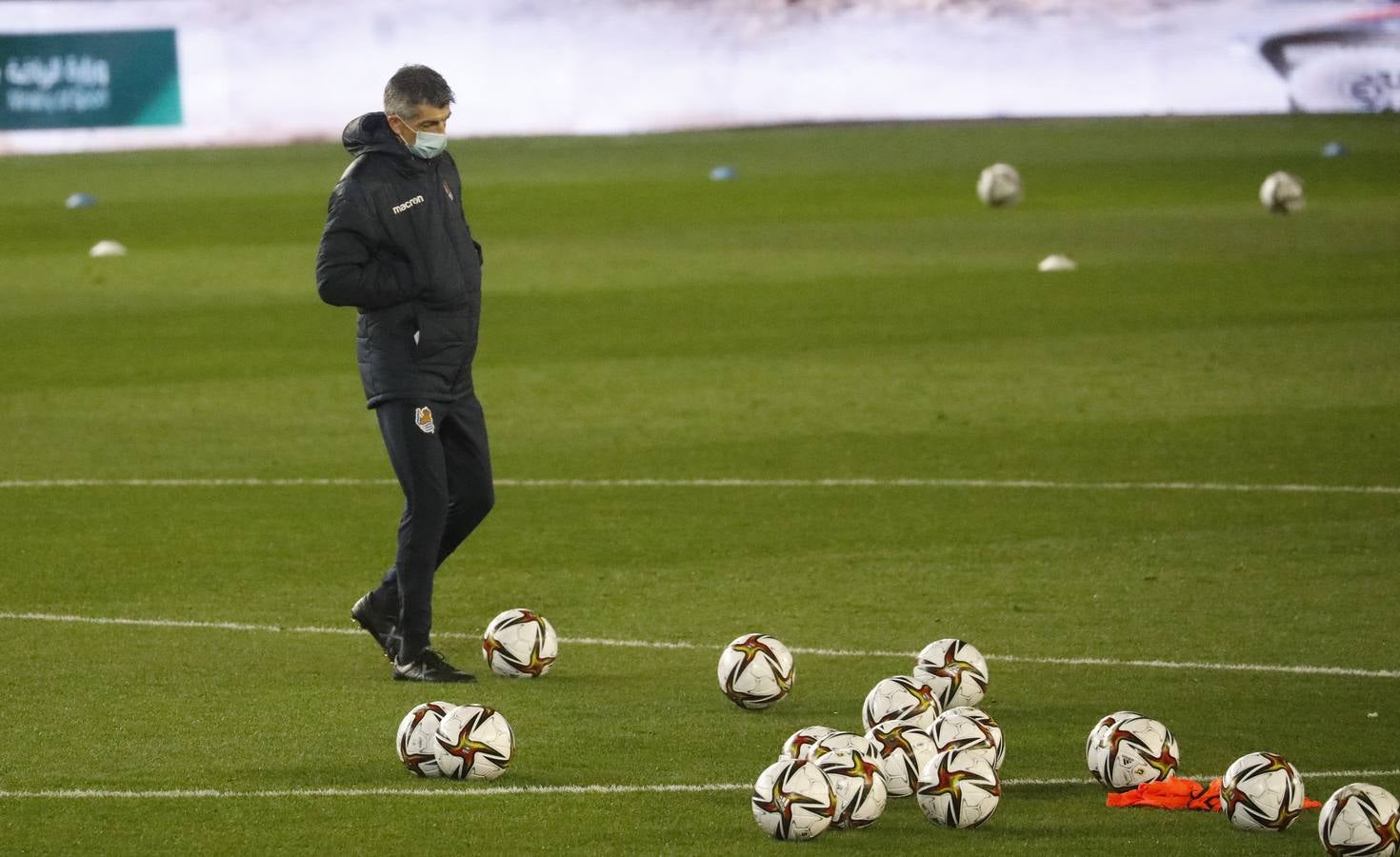 Las mejores imágenes del entreno de la Real Sociedad en Córdoba