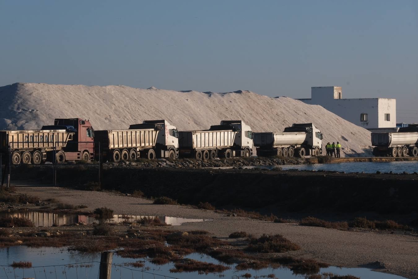 Fotos: Sal de Cádiz para descongelar España