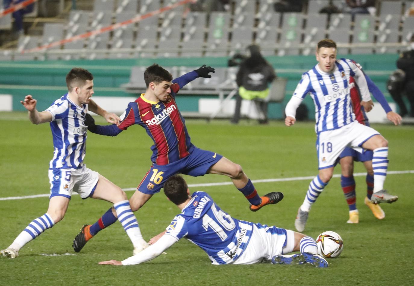 El Barcelona - Real de la Supercopa en El Arcángel de Córdoba, en imágenes