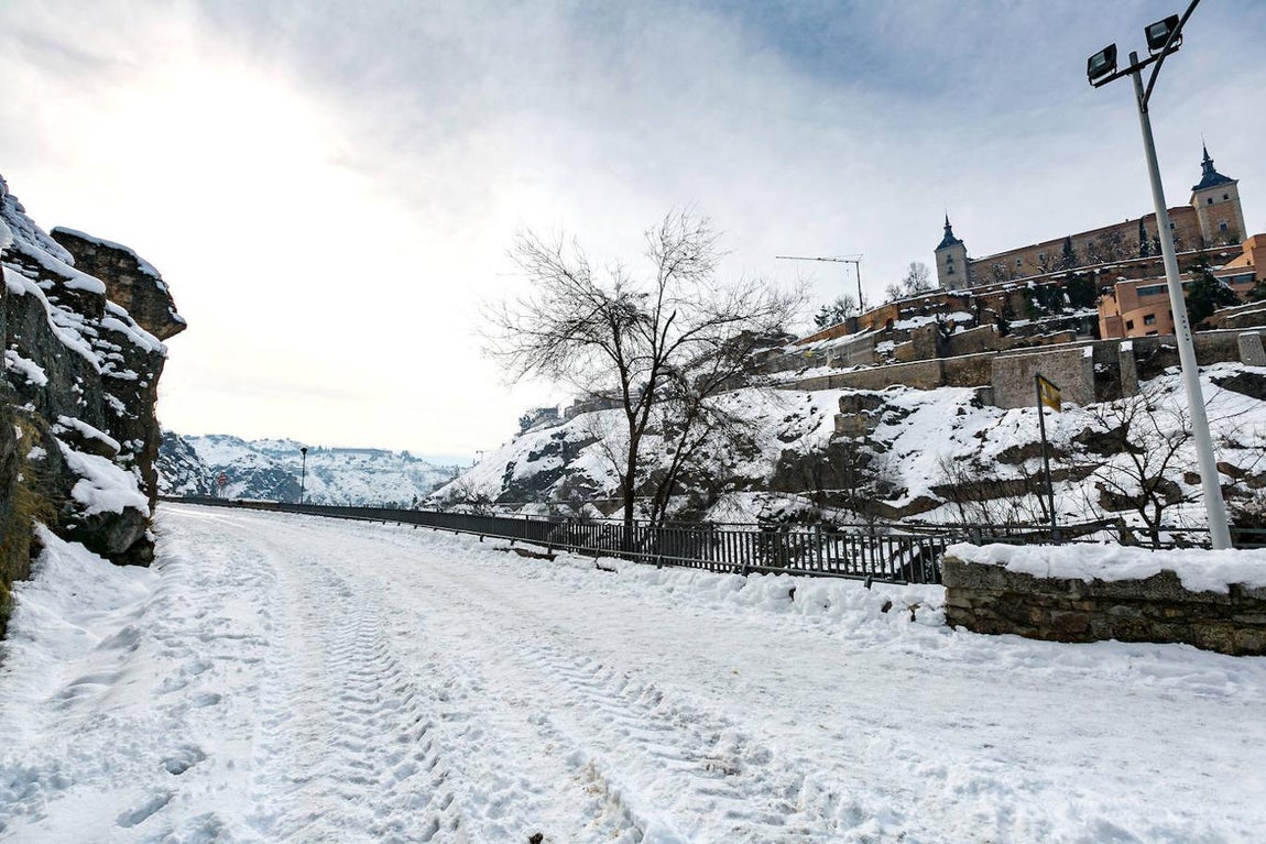 Toledo, diez días después de la llegada de Filomena