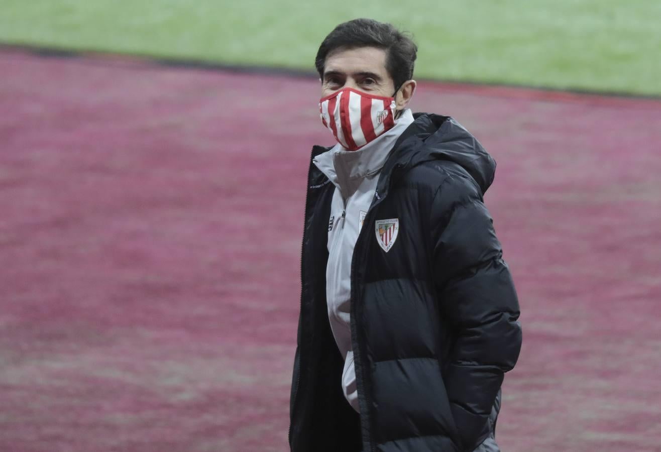 En imágenes, el entrenamiento del Athletic en Sevilla