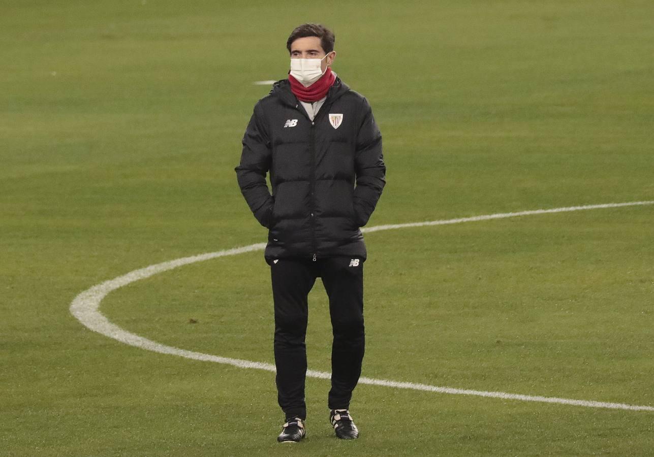 En imágenes, el entrenamiento del Athletic en Sevilla