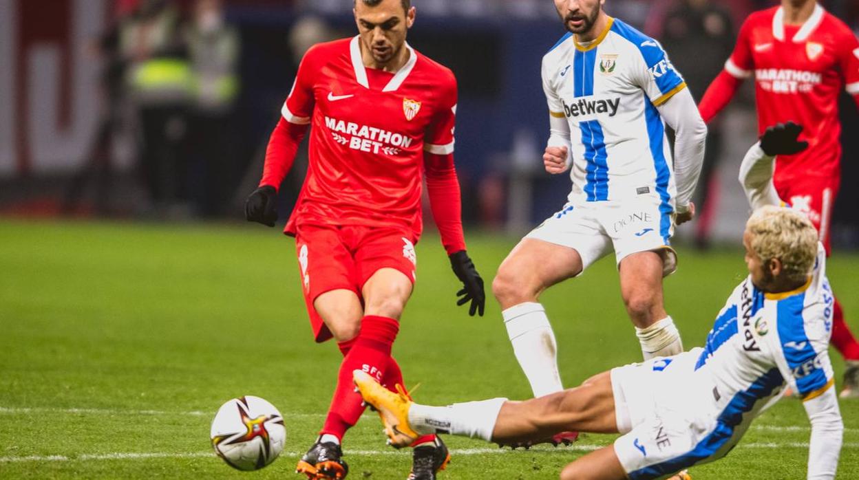 Las mejores imágenes del encuentro entre el Leganés y el Sevilla F.C.