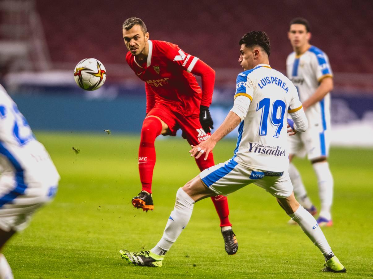 Las mejores imágenes del encuentro entre el Leganés y el Sevilla F.C.