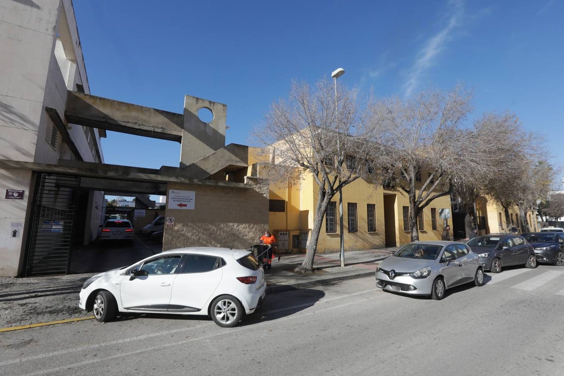 Pruebas PCR en el centro de salud de la barriada de la Paz de Cádiz