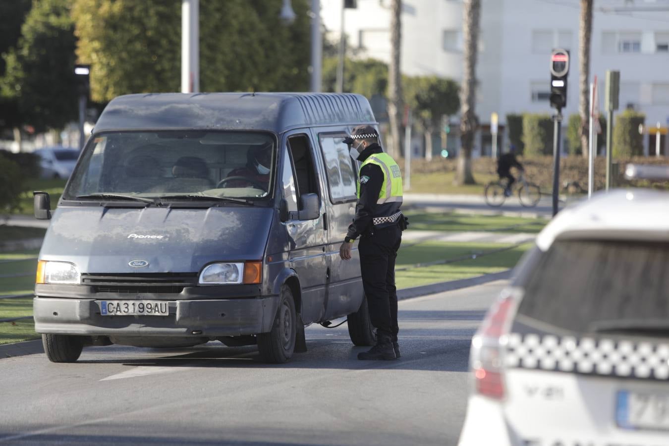 Control policial en San Fernando por el cierre perimetral