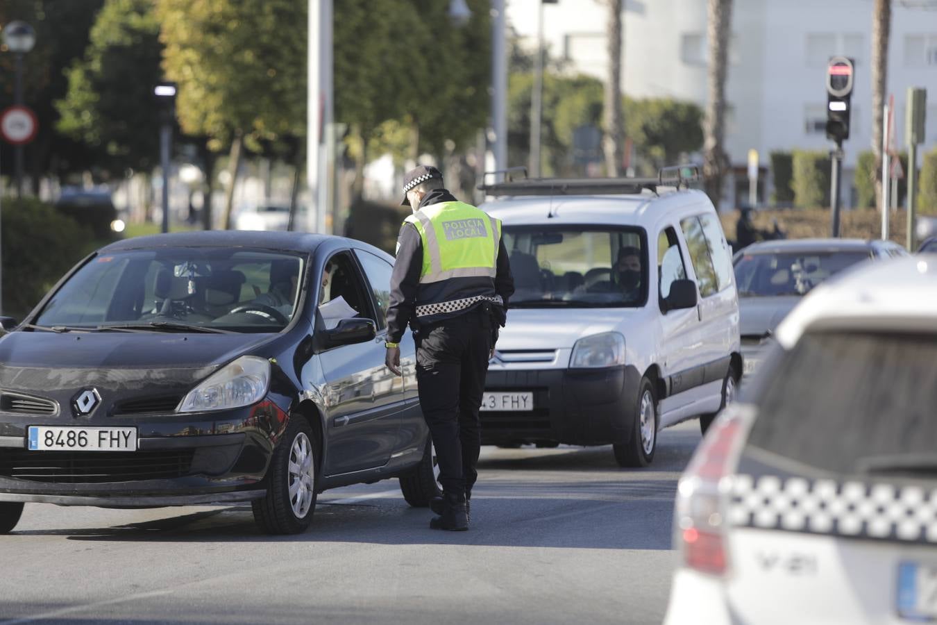 Control policial en San Fernando por el cierre perimetral