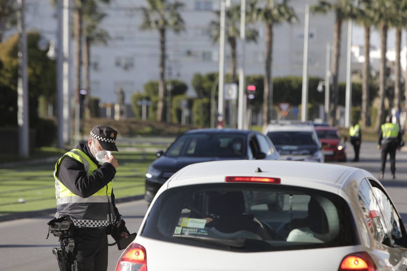 Control policial en San Fernando por el cierre perimetral