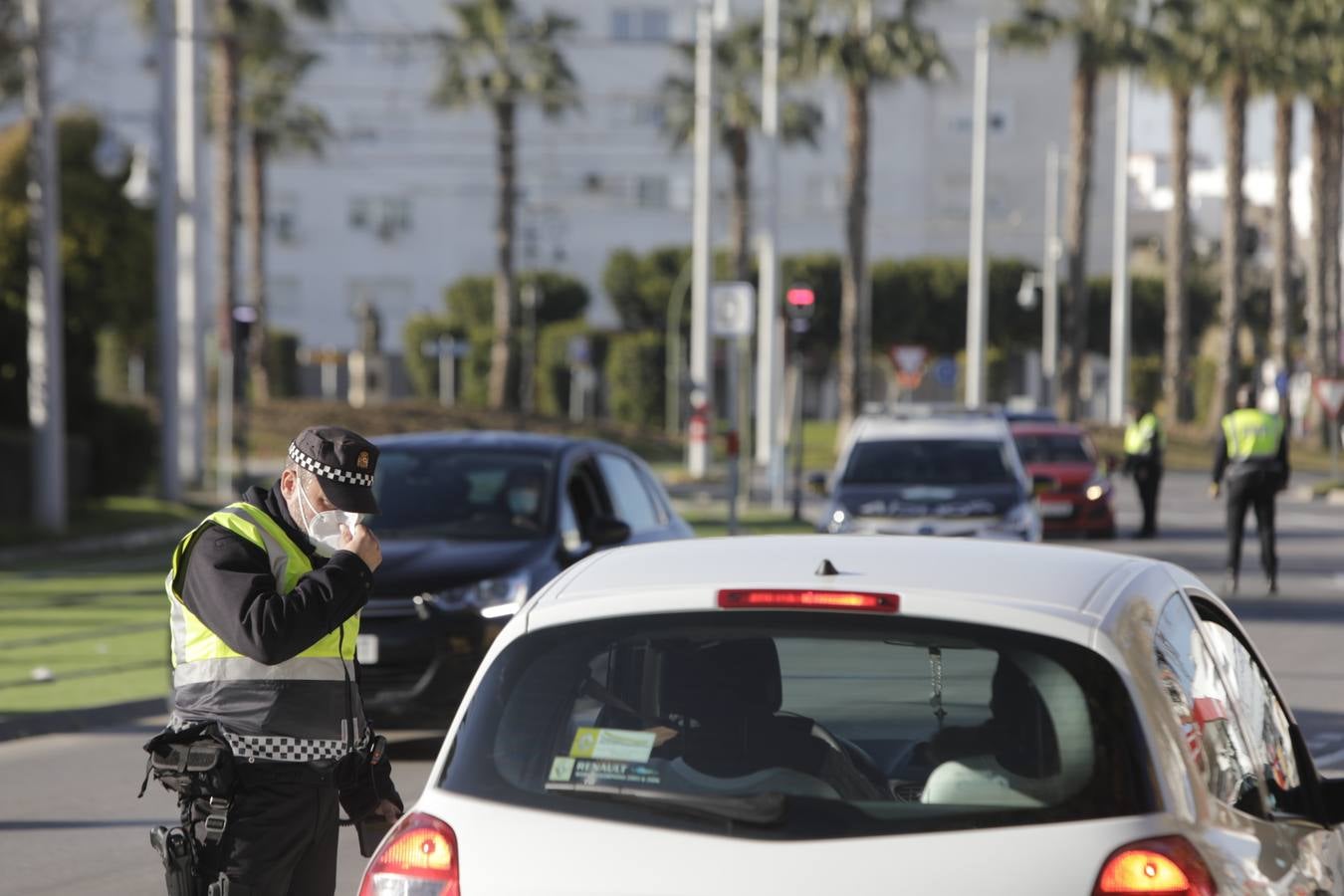 Control policial en San Fernando por el cierre perimetral