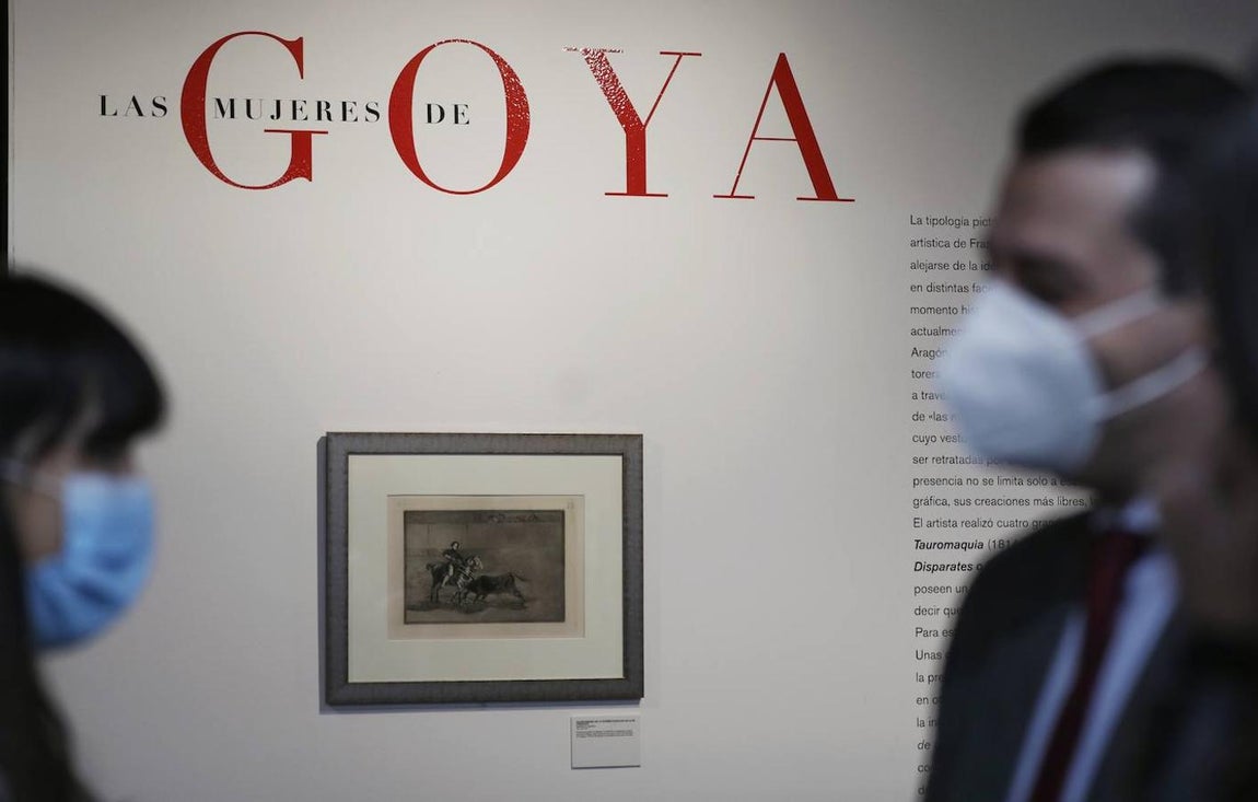 «Las mujeres de Goya» en la Fundación Cajasol de Córdoba, en imágenes