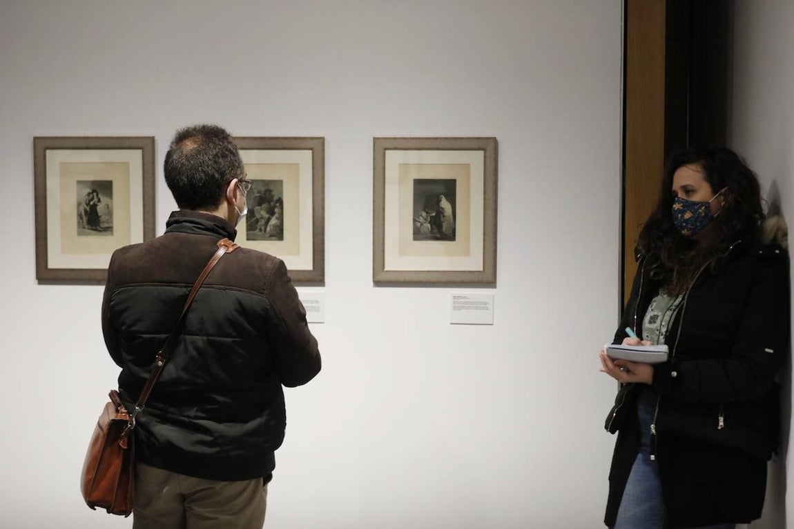 «Las mujeres de Goya» en la Fundación Cajasol de Córdoba, en imágenes