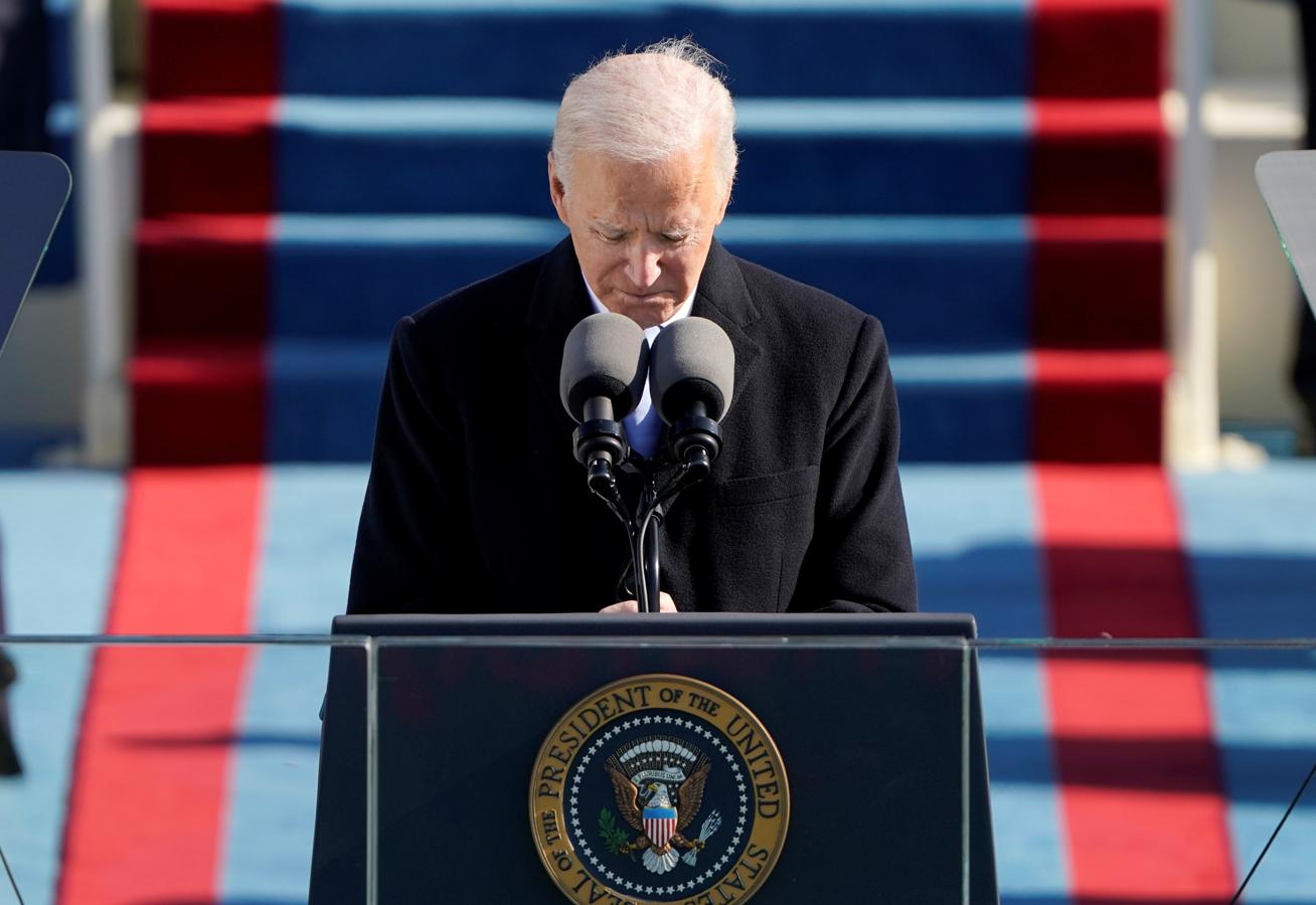 Biden da su primer discurso como nuevo presidente de Estados Unidos. 