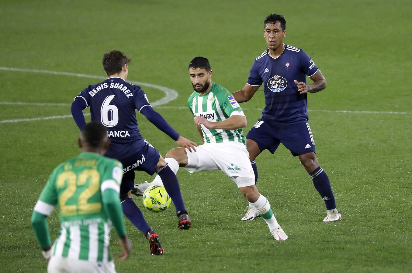 Las mejores imágenes del partido entre el Betis y el Celta