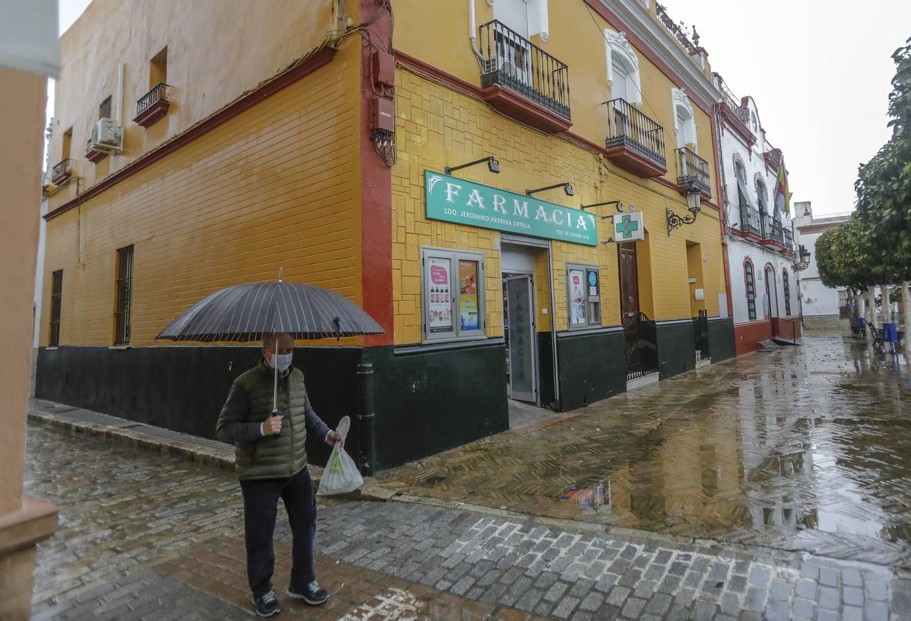 Cierre perimentral y cese de toda actividad no esencial en La Algaba