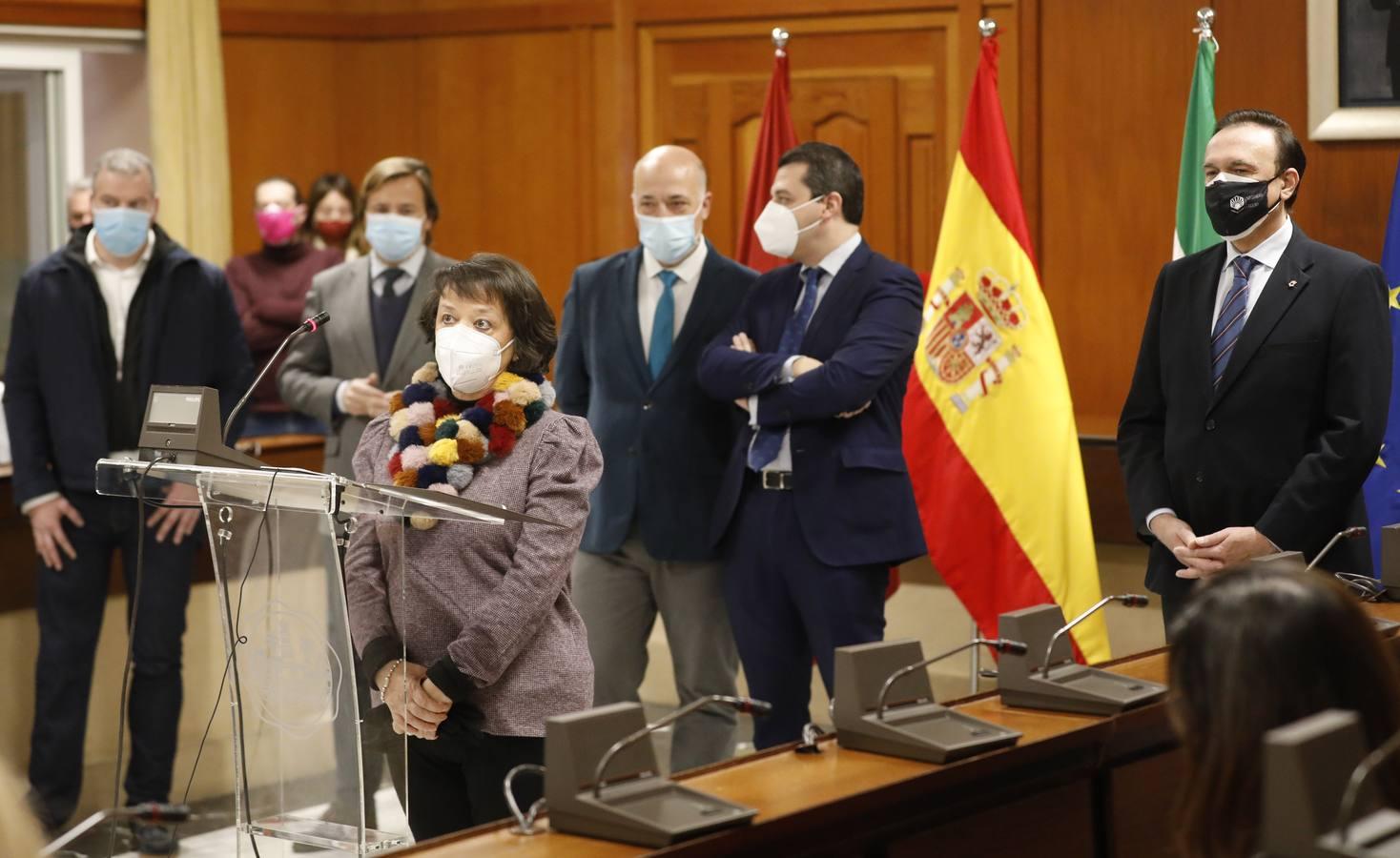 La presentación de la candidatura de la Base Militar Logística, en imágenes